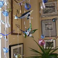Mouthblown Glass from Germany. Glass butterfly from Thuringer Glass.